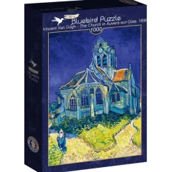 Bluebird Puzzle Van Gogh Vincent - Vincent Van Gogh - The Church in Auvers-sur-Oise, 1890* Art|De 1 000 Pièces