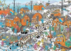 Jumbo Van Haasteren Jan - JAN VAN HAASTEREN - EXPÉDITION AU PÔLE SUD (1000 PIECES)*Femme Humour, Satire Et Wasgij|Neige