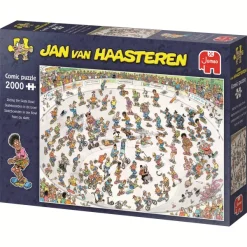 Jumbo Van Haasteren Jan - Jan Van Haasteren - Faire du Skate*Femme De 2 000 Pièces|De 2 000 Pièces