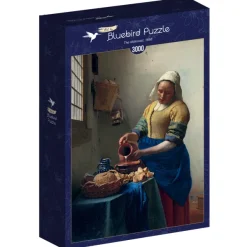 Bluebird Puzzle Vermeer Johannes - Vermeer Johannes - La Laitière, 1658-1661*Femme De 3 000 Pièces|De 3 000 Pièces