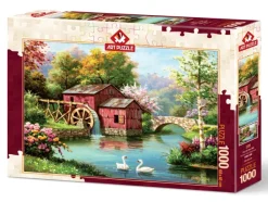 Art Puzzle Vieux Moulin Rouge* Ponts|Phares Et Moulins