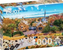 Enjoy Puzzle View from Park Guell, Barcelona* Espagne|Villes Et Villages
