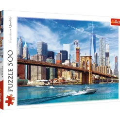 Trefl View of New York* Villes Et Villages|États-Unis Et Canada