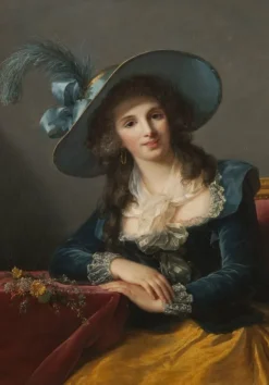 Grafika Kids Vigee le Brun Louise-Élisabeth - Louise-Élisabeth Vigee le Brun : Comtesse de Segur, 1785*Enfant Art|Dès 6 Ans : 50 À 100 Pièces