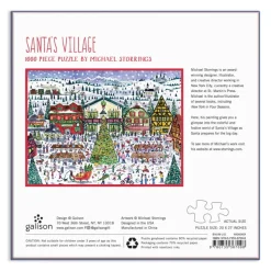 Galison Village du Père Noël - Puzzle 1000 Pièces*Femme Noël|Villes Et Villages