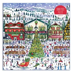 Galison Village du Père Noël - Puzzle 1000 Pièces*Femme Noël|Villes Et Villages