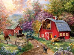 SunsOut Visite d'une Basse-Cour* Animaux De La Ferme|Forêts, Fleurs Et Jardins