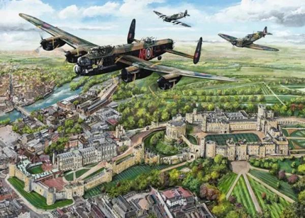 Gibsons Vol au Dessus de Windsor* Avions Et Objets Volants|Villes Et Villages