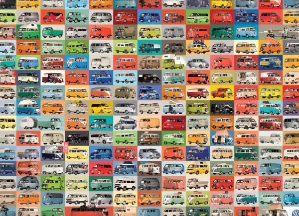 Eurographics Volkswagen Minibus* Allemagne|Voitures, Motos Et Camions