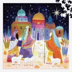 Galison Voyage des Rois Mages - Puzzle de 500 pièces*Femme De 4 000 À 5 000 Pièces|De 4 000 À 5 000 Pièces