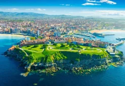 Bluebird Puzzle Vue de Gijón - Les Asturies, Espagne* Espagne|Mers Et Océans