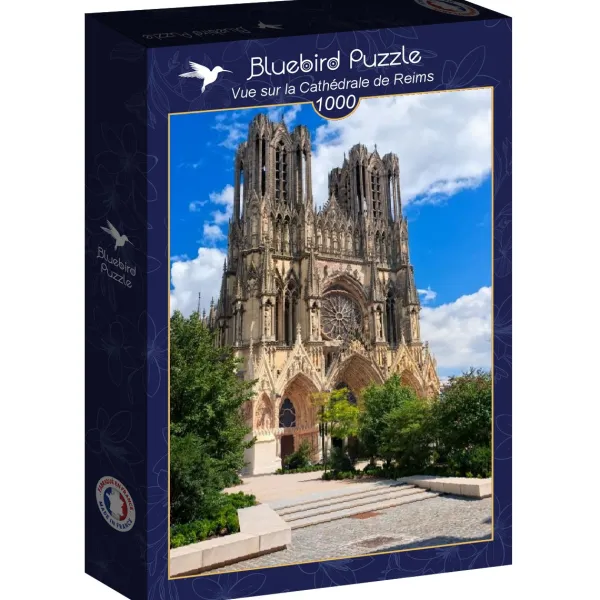 Bluebird Puzzle Vue sur la Cathédrale de Reims*Femme Religions Et Mysticisme|Monuments