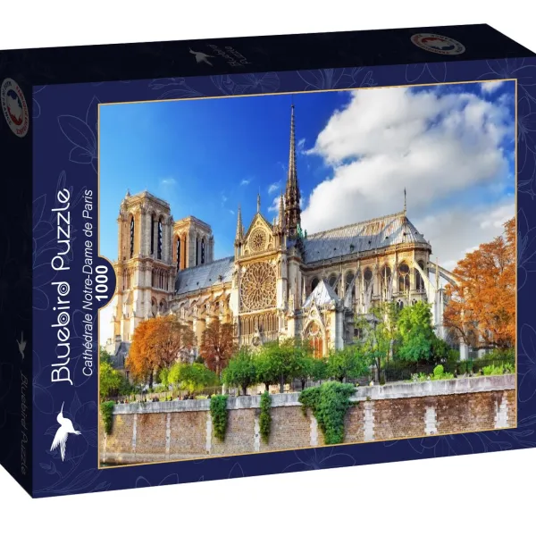 Bluebird Puzzle Vue sur la Cathédrale Notre-Dame de Paris*Femme Religions Et Mysticisme|Monuments