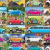 Eurographics VW Beetle - Gone Places* Voitures, Motos Et Camions|Rétros Et Nostalgie