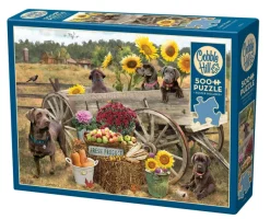 Cobble Hill Wagon de Choc* Chiens|De 500 À 999 Pièces