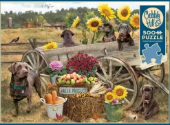 Cobble Hill Wagon de Choc* Chiens|De 500 À 999 Pièces