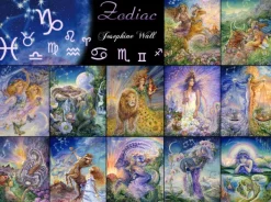 Grafika Wall Joséphine - Signes du Zodiaque*Femme De 2 000 Pièces|De 2 000 Pièces