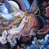 Grafika Wall Joséphine - Josephine Wall - Eros and Psyche*Femme De 1 500 Pièces|De 1 500 Pièces