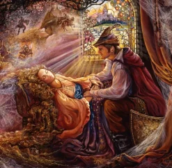 Grafika Wall Joséphine - Josephine Wall - La Belle au Bois dormant*Femme Puzzles Pour Enfants|Hommes Et Femmes