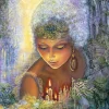 Grafika Wall Joséphine - Josephine Wall - Dandelion Diva*Femme De 1 500 Pièces|De 1 500 Pièces