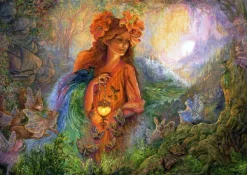Grafika Wall Joséphine - Josephine Wall - Lighting the Way*Femme Animaux De La Forêt|Hommes Et Femmes