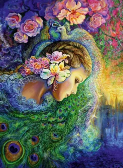 Grafika Wall Joséphine - Peacock Daze*Femme De 3 000 Pièces|De 3 000 Pièces