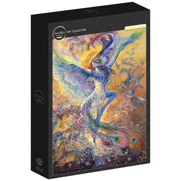 Grafika Wall Joséphine - Josephine Wall - Blue Bird*Femme Puzzles Pour Enfants|Oiseaux