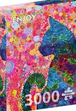 Enjoy Puzzle Wandering Cat* De 3 000 Pièces|De 3 000 Pièces