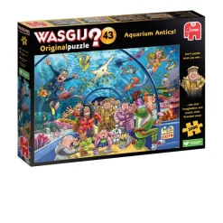 Jumbo WASGIJ ORIGINAL 43 - ÇA SENT LE POISSON (1000 PIECES)*Femme Humour, Satire Et Wasgij|De 1 000 Pièces
