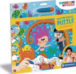 Clementoni Water Magic The Deep Sea*Enfant Puzzles Pour Enfants|Dès 4 Ans : 21 À 30 Pièces