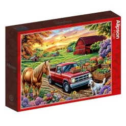 Alipson Puzzle Welcoming* Chiens|Voitures, Motos Et Camions