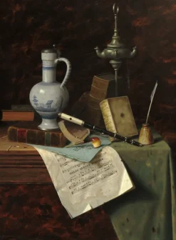 Grafika William Michael Harnett : Mes Trésors, 1888* De 2 000 Pièces|De 2 000 Pièces