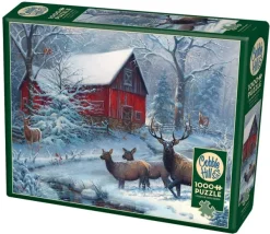 Cobble Hill Winter Magic* Animaux De La Forêt|Neige