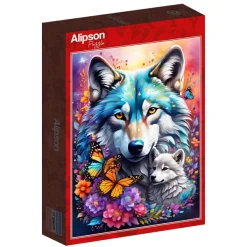 Alipson Puzzle Wolves - Maternal Love Collection* De 1 000 Pièces|De 1 000 Pièces