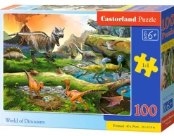 Castorland World of Dinosaurs*Enfant Dinosaures|Dès 6 Ans : 50 À 100 Pièces