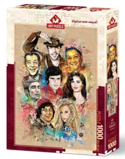 Art Puzzle Yesilcam*Femme Hommes Et Femmes|De 1 000 Pièces